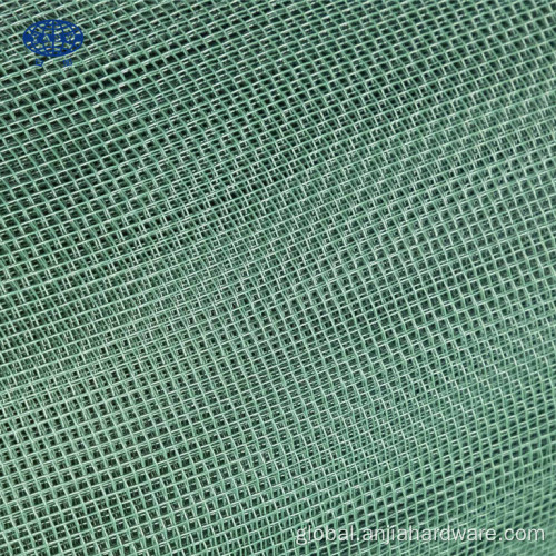 Galvanized Iron Window Screen Dark Green Powder coated Iron Wire Mosquito Net Manufactory